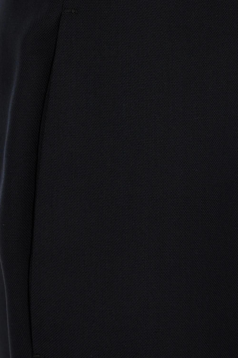 Tailored Black Trousers with Mid-Rise Waist