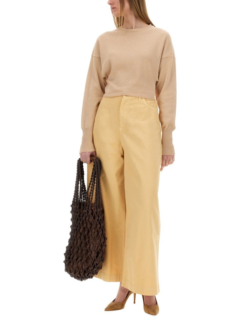 Cropped Knit Top