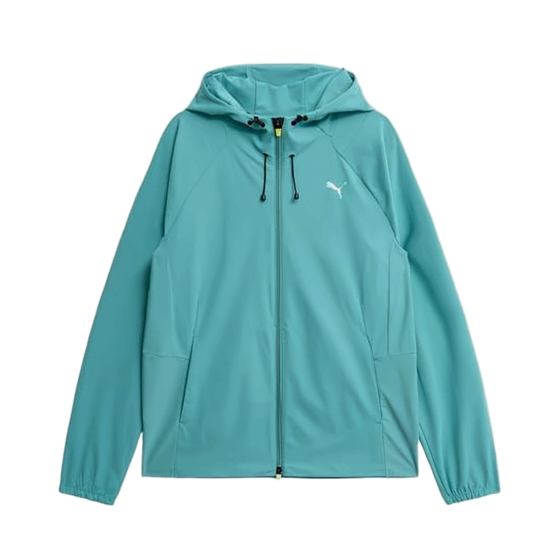 Lightweight Hooded Jacket with Elastic Cuffs