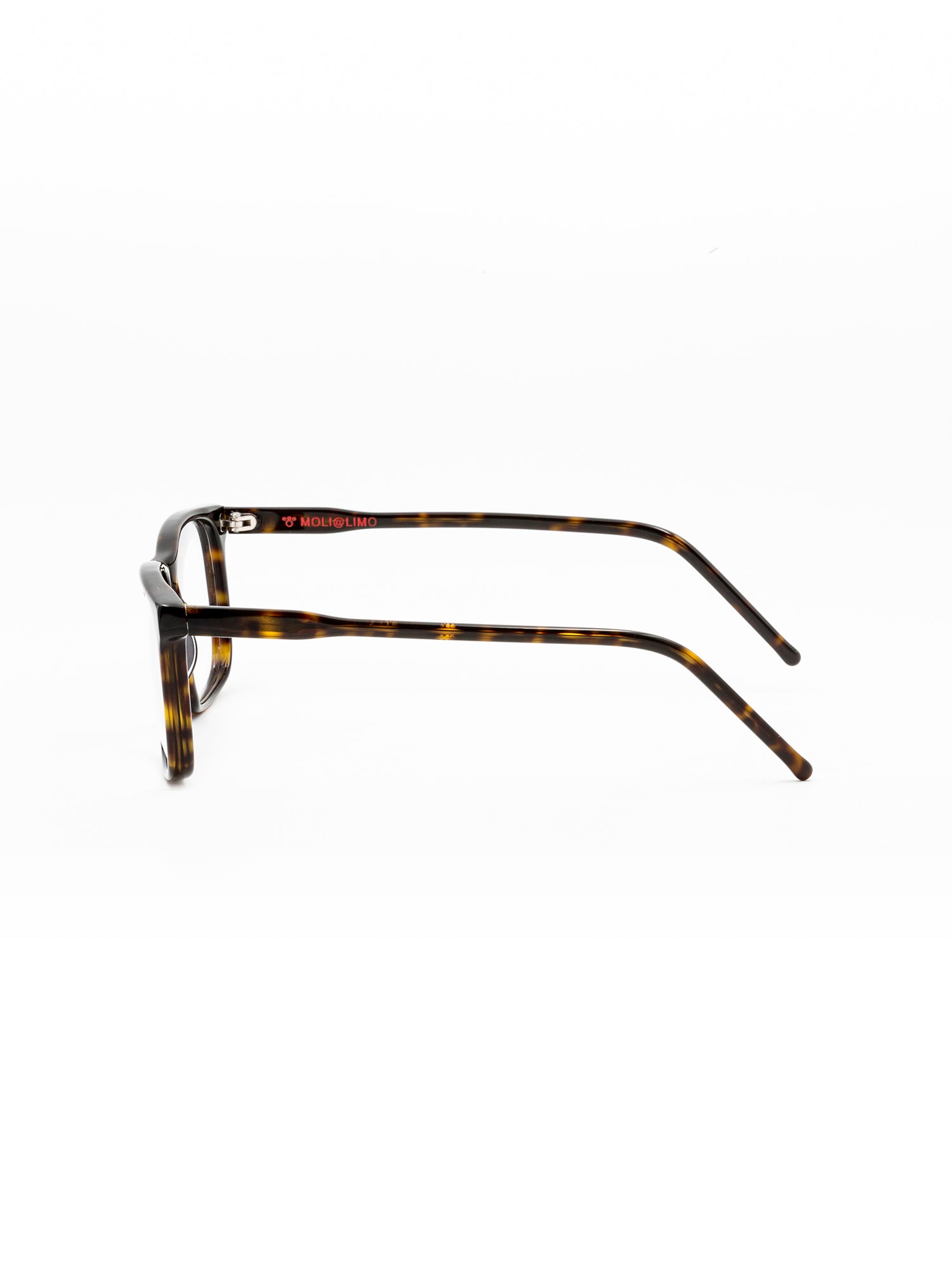 Rectangular Brown Optical Frames with Subtle Tortoiseshell Pattern