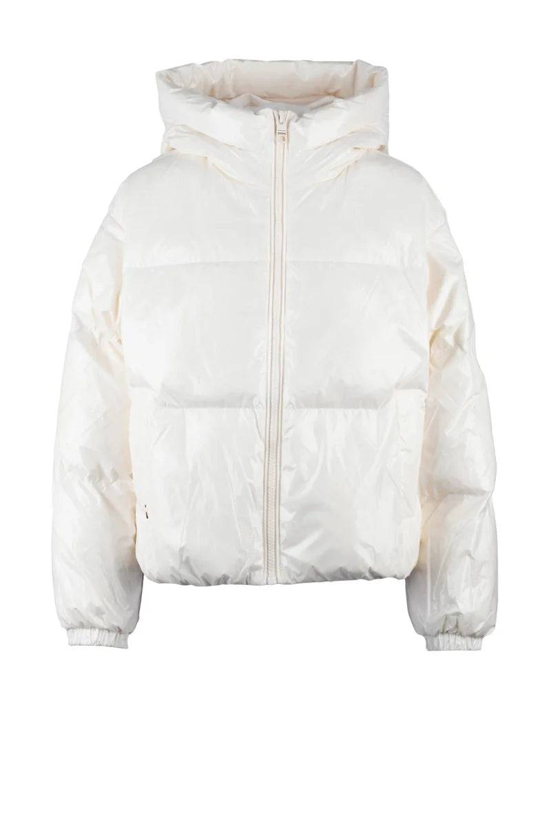 Short Down Jacket - White