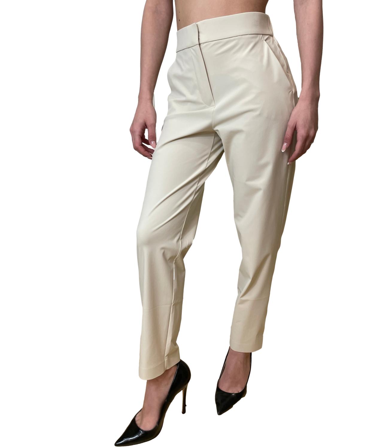 Ivory White Mmlpaio Polyamide Trousers