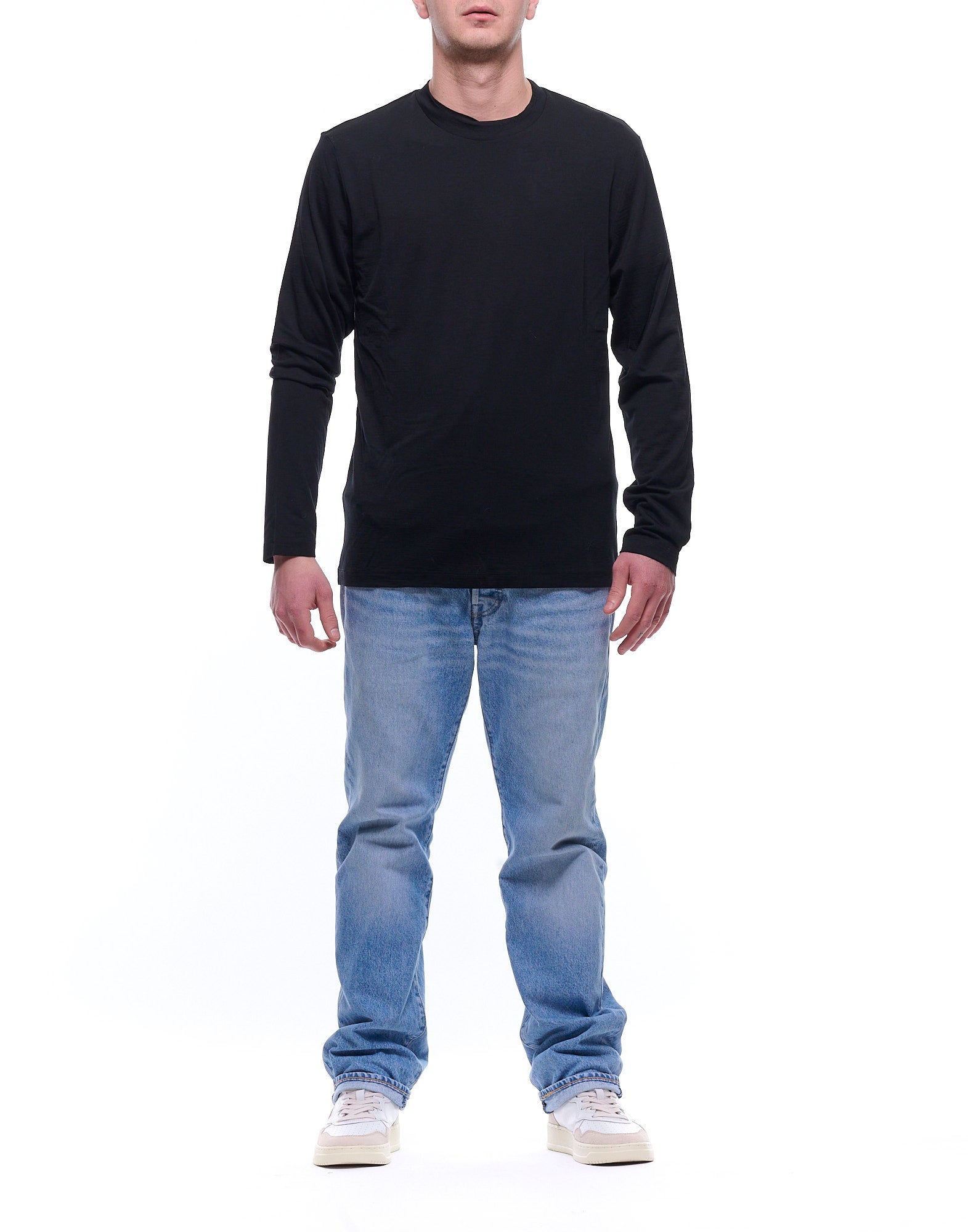 Men’S Fine Wool Long-Sleeve T-Shirt