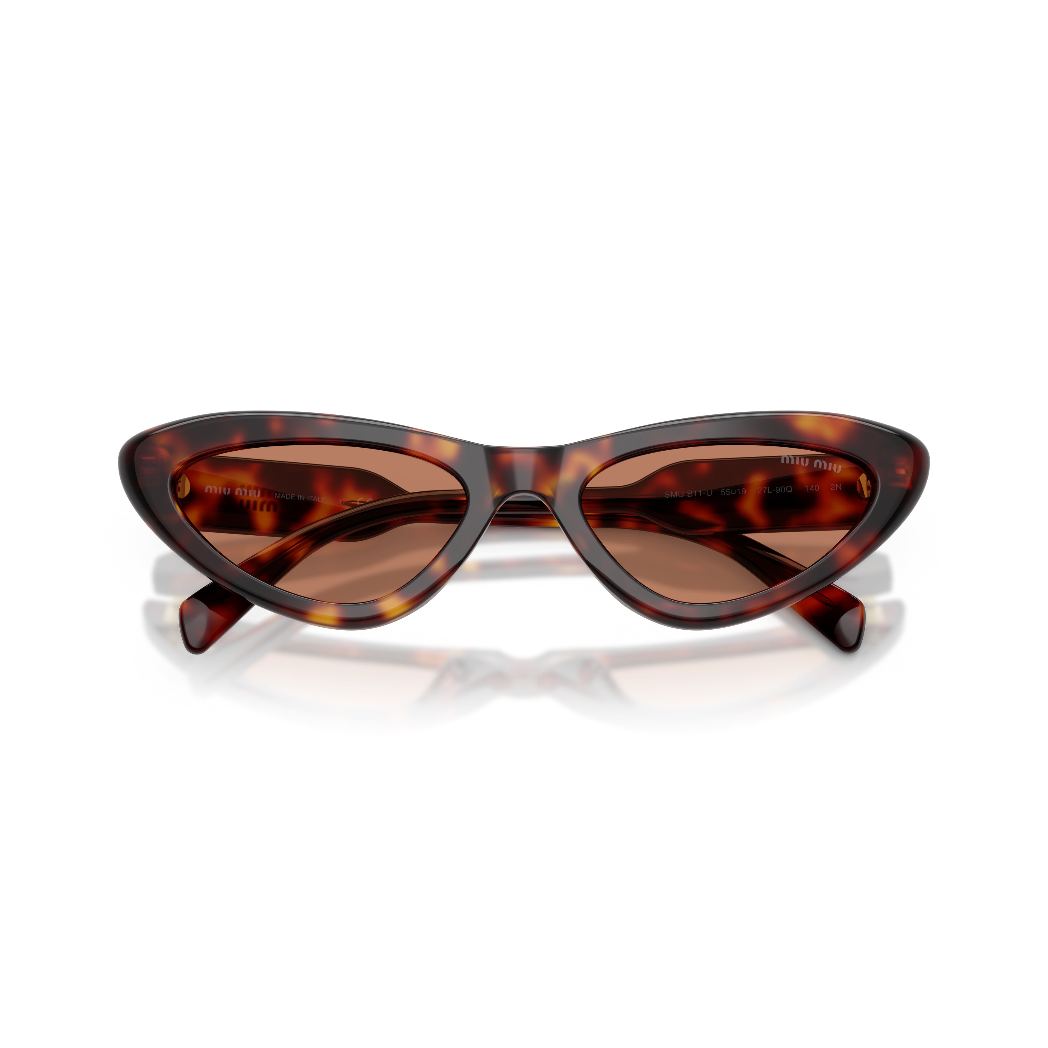 0mu B11su Cat-Eye Tortoiseshell Sunglasses