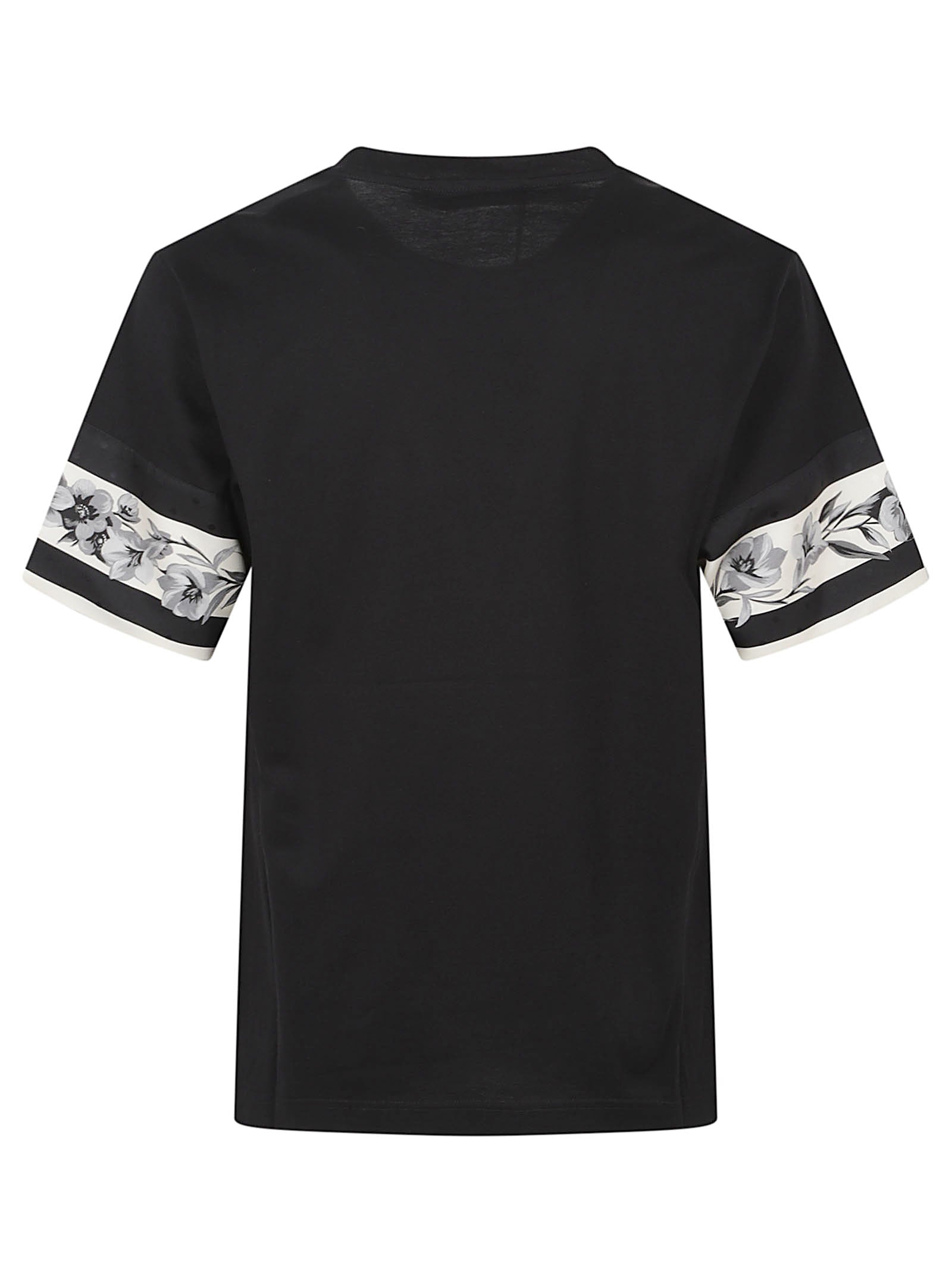 Modern Printed Black T-Shirt
