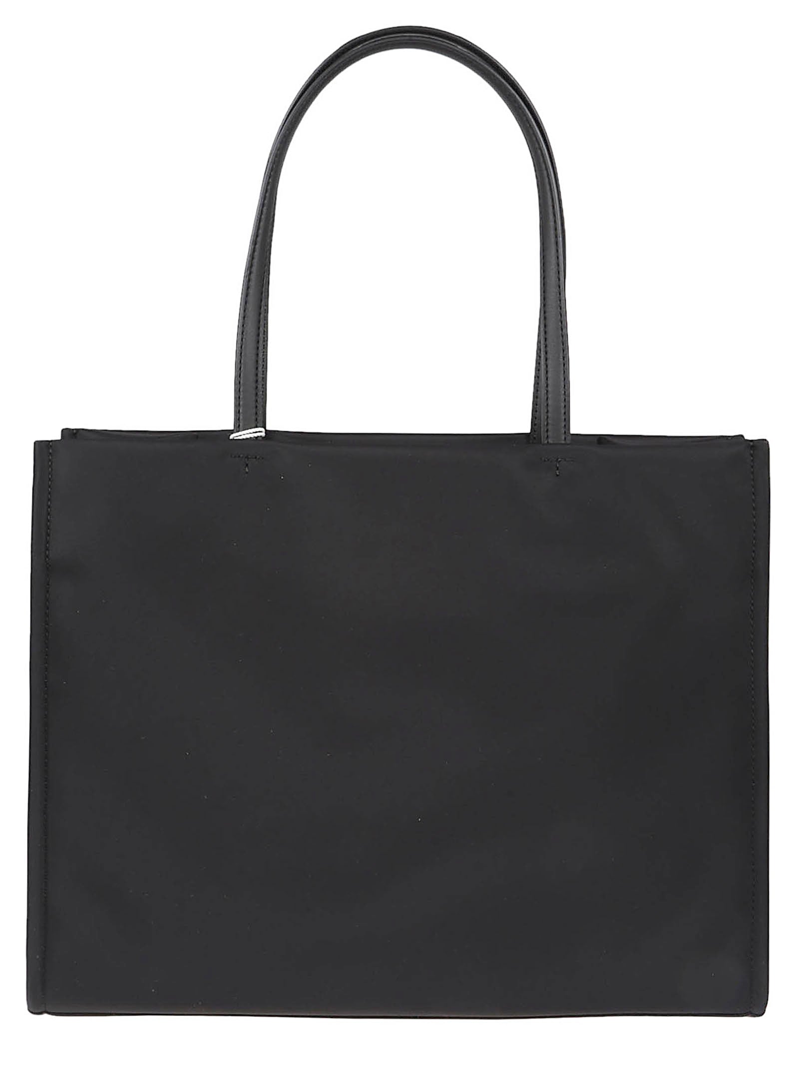 Rectangular Nylon Bag With Magnetic Closure