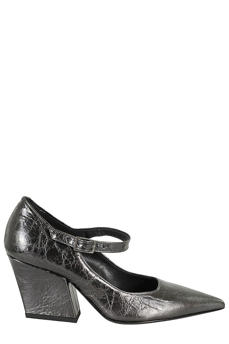 Bomber Lame Pumps
