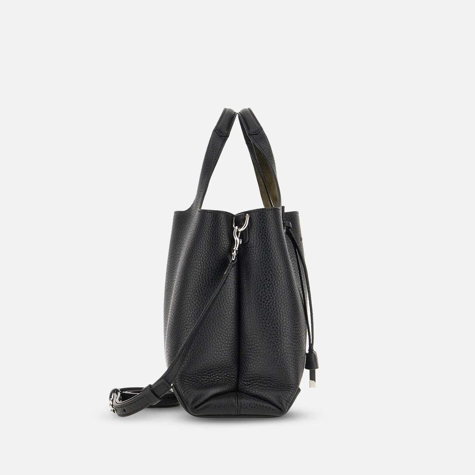 Black H01R Shopping Piccola Shopping Bag