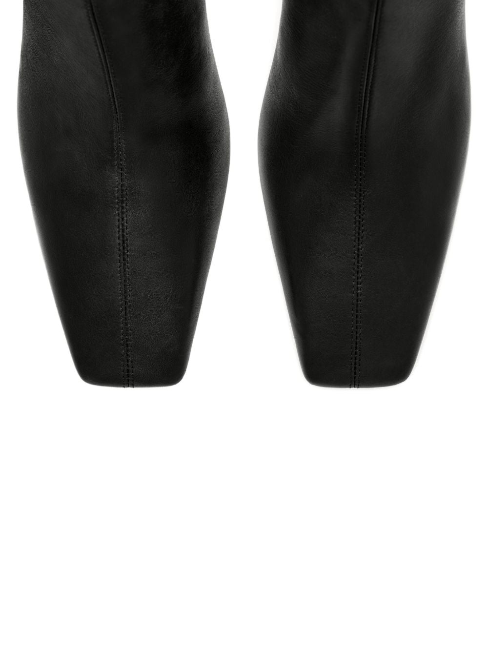 Pointed Toe Ankle Boots With Block Heel
