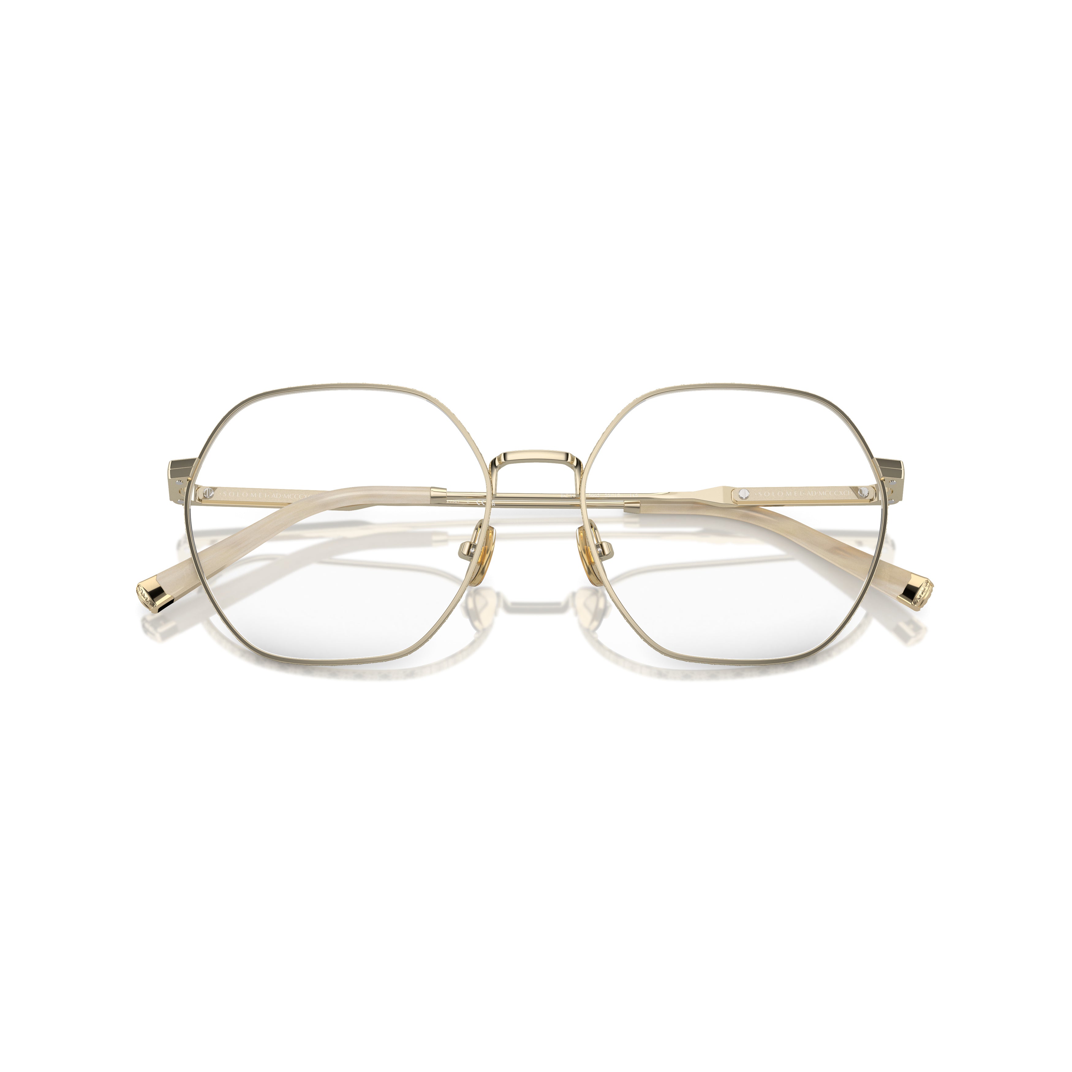 0bc1001t Geometric Titanium Sunglasses with Minimalist Design