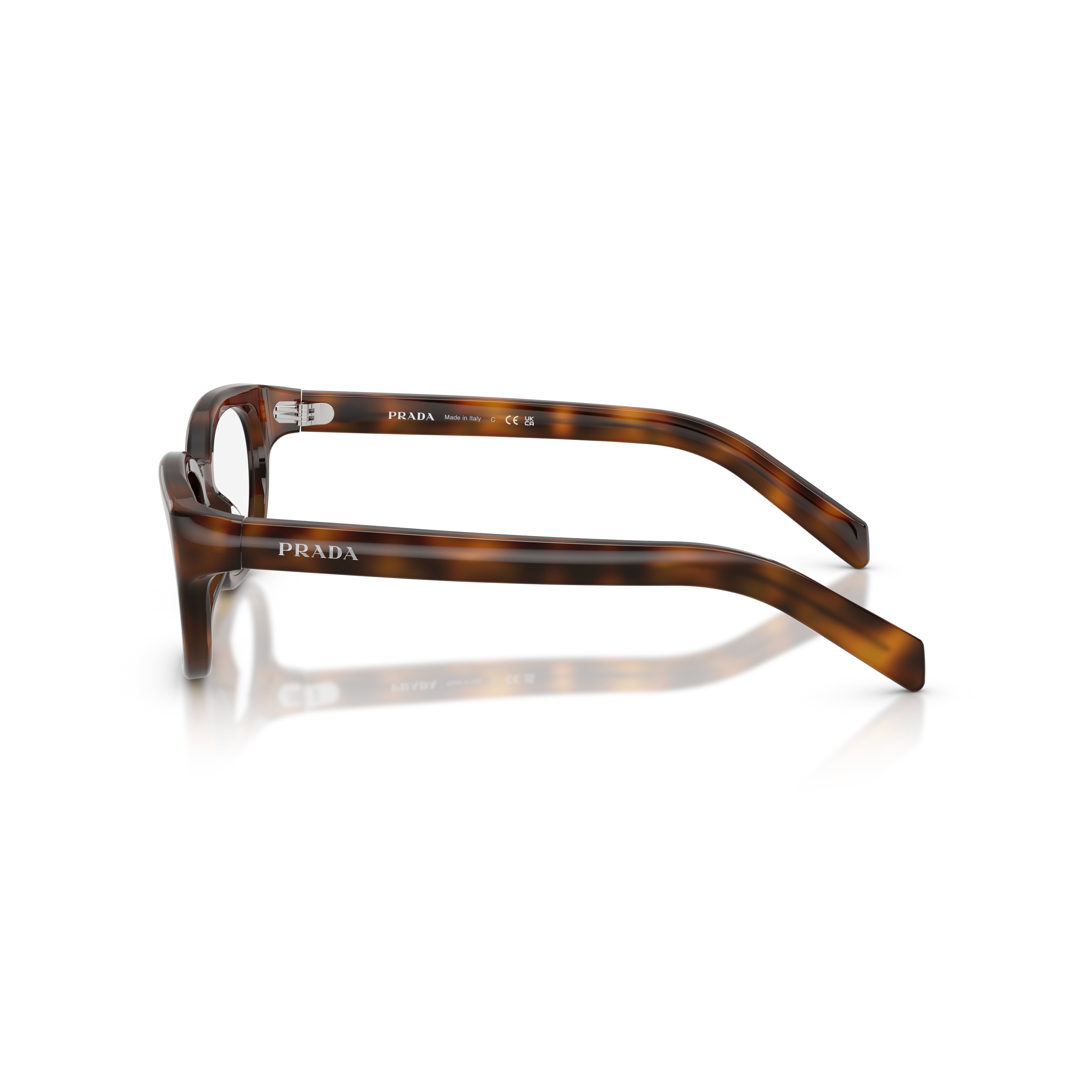 0pr D03vu Classic Rectangular Tortoiseshell Eyeglasses