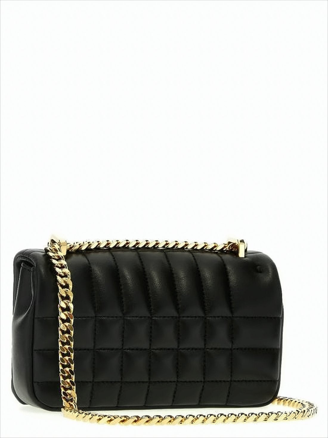 Quilted Lamb Leather Crossbody Bag