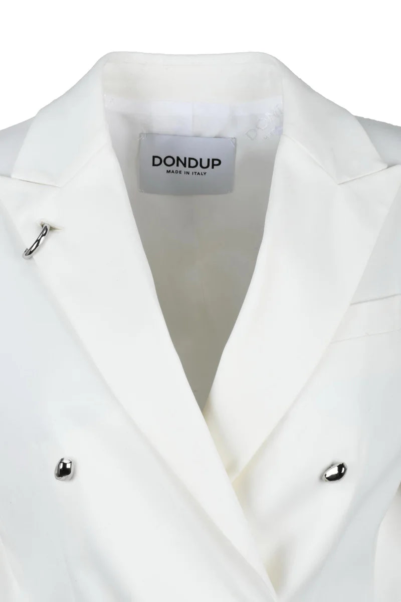 Double-breasted Jacket - White