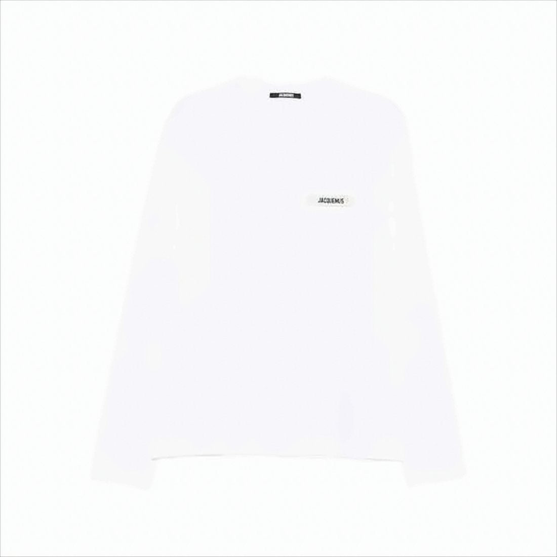 Long-Sleeve Cotton T-Shirt With Minimalist Design