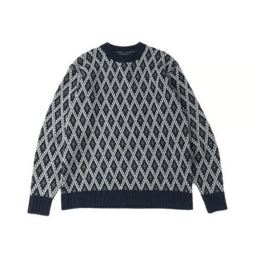 Classic Diamond Argyle Knit Sweater