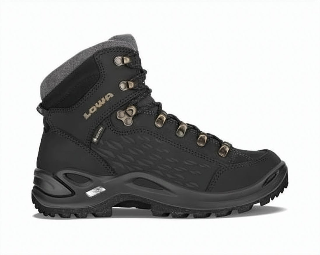 Rugged Nubuck Hiking Boots with Vibram Sole