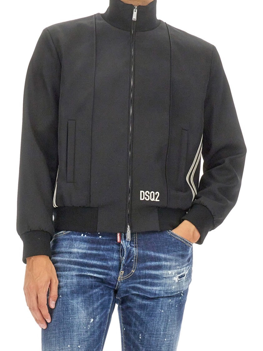 Black Bomber Jacket