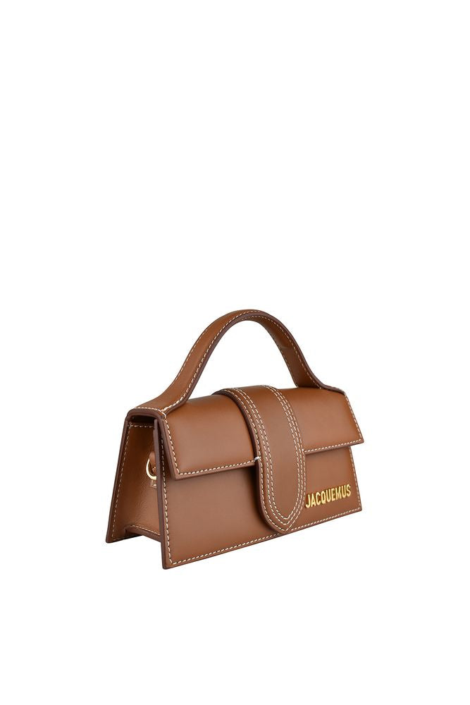Structured Leather Shoulder Bag