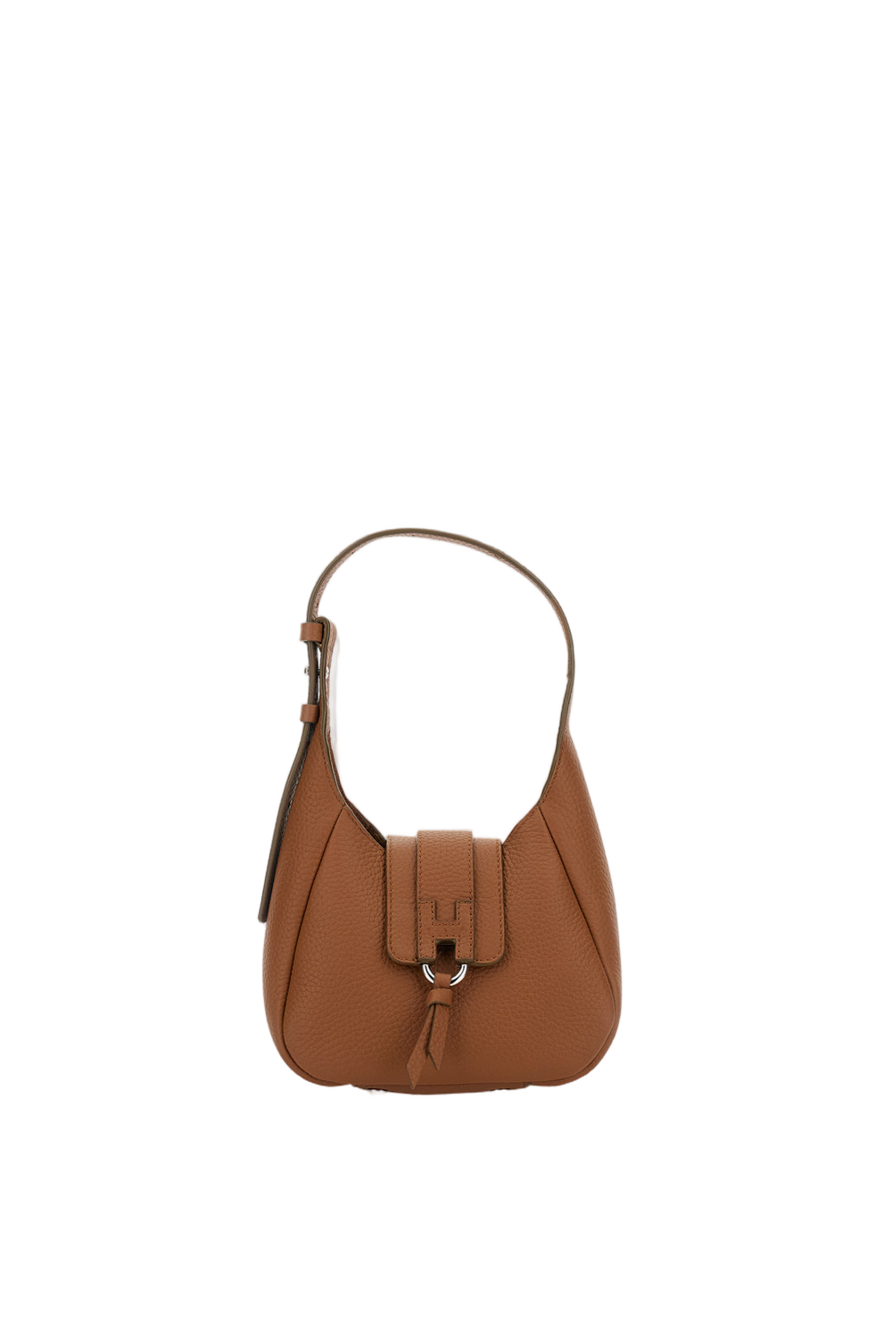 Classic Brown Handbag with Structured Silhouette