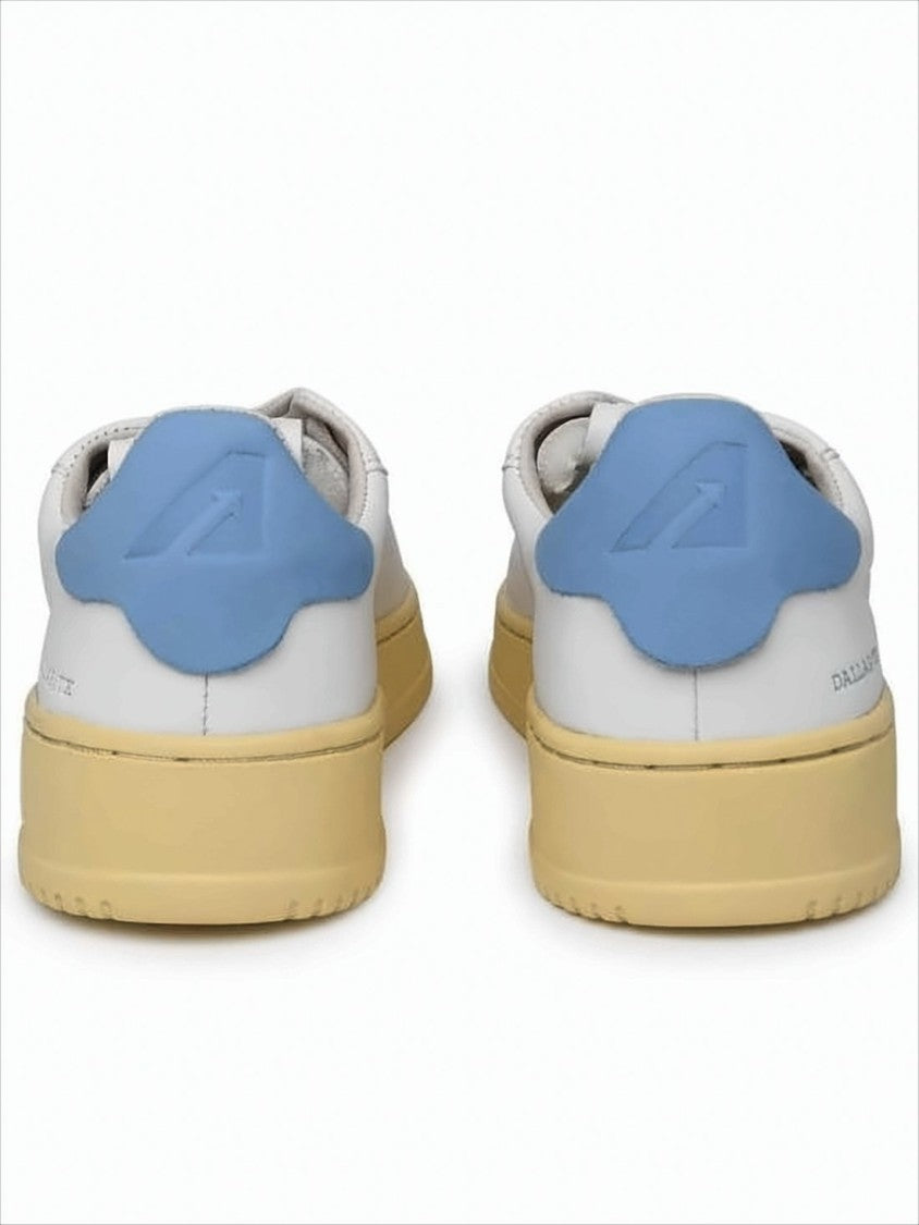 Low-top Sneakers with Vintage Inspiration and Embossed Branding