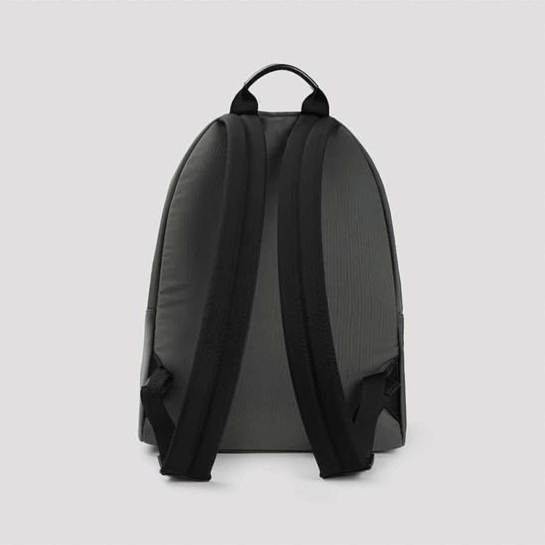 Spacious Minimalist Backpack with Calf Leather Accents