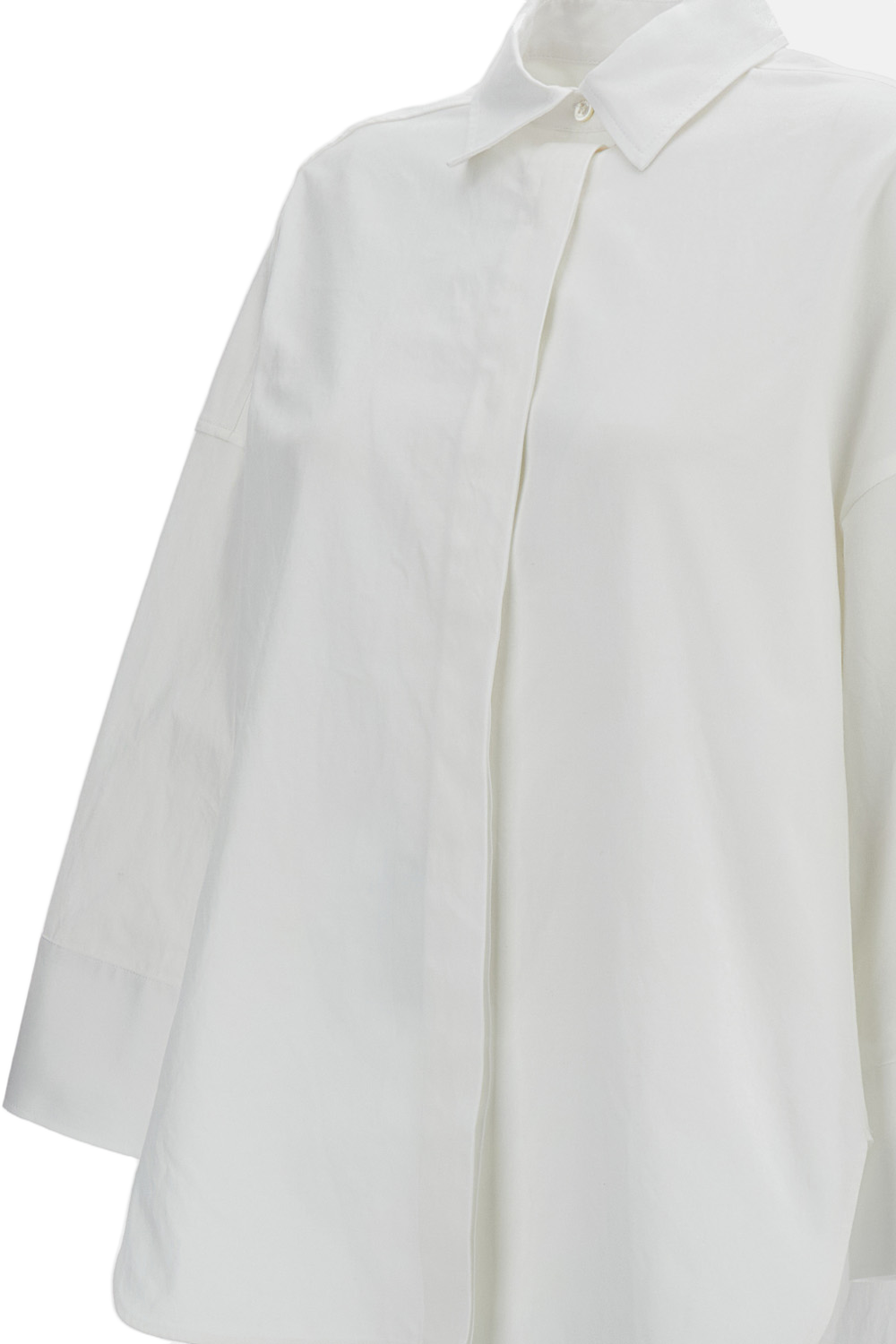 Long-Sleeve Cotton Shirt