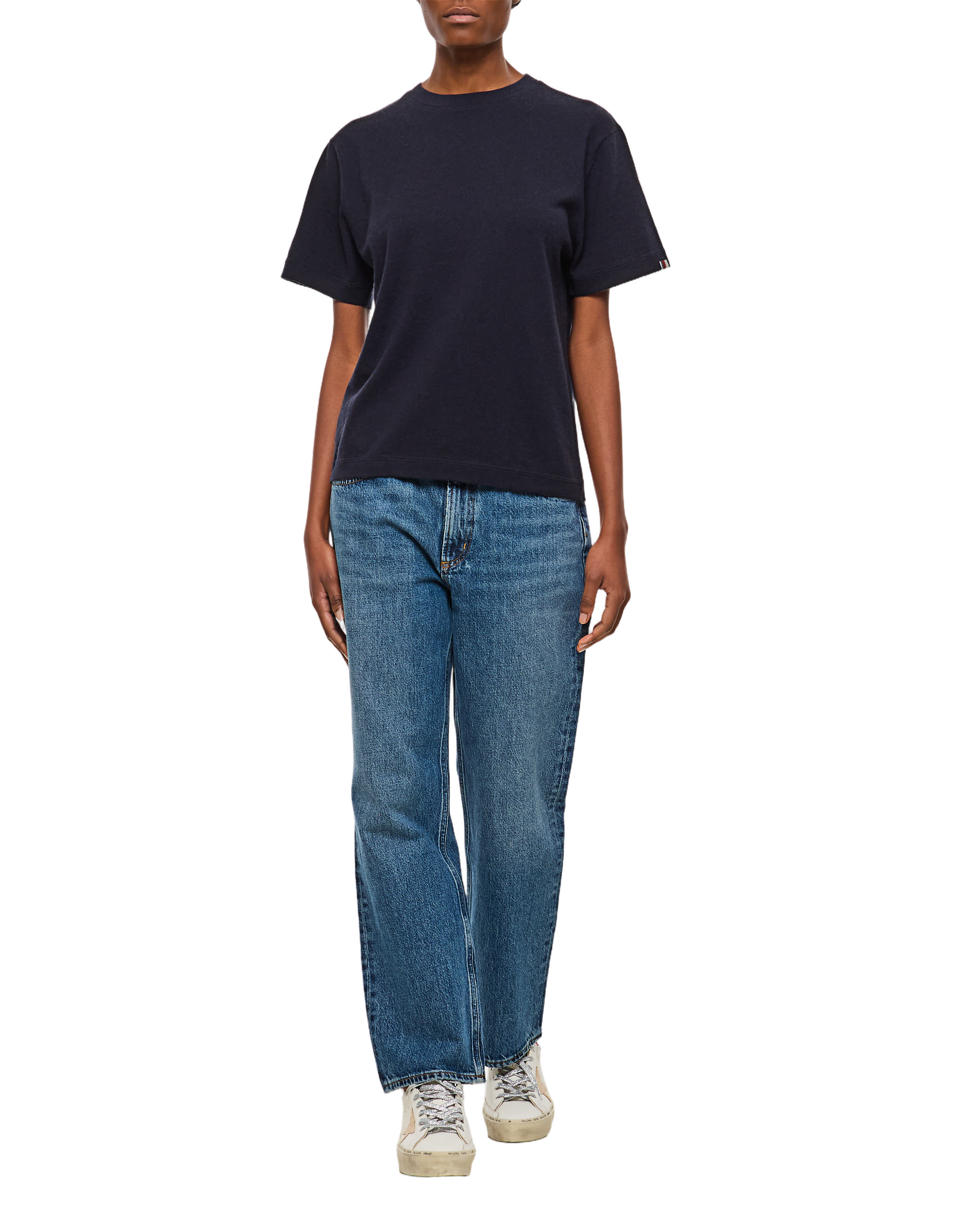 Cuba Cashmere Cotton Blend T-Shirt