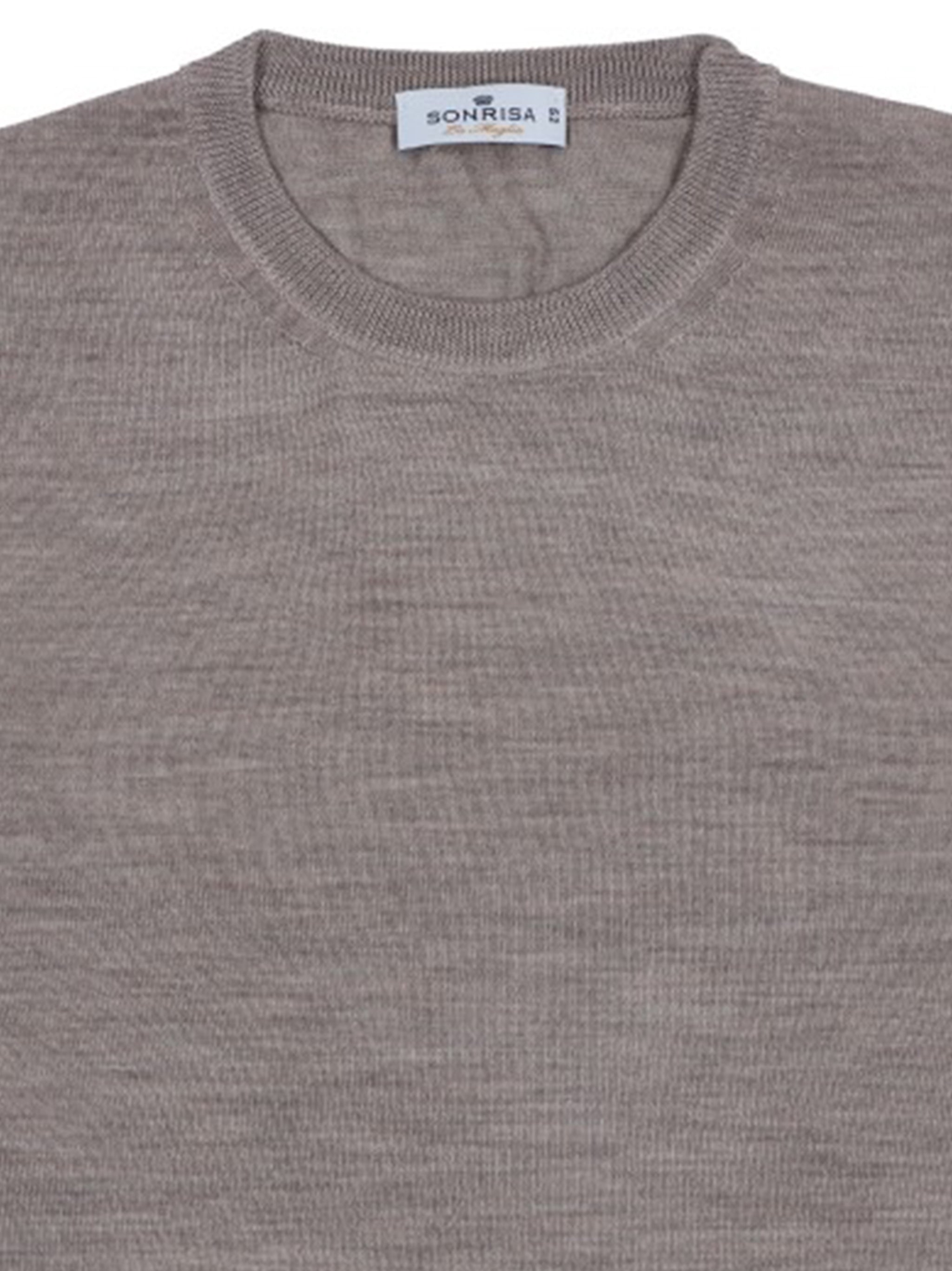 Neutral Maglieria Classica Crew Neck Sweater