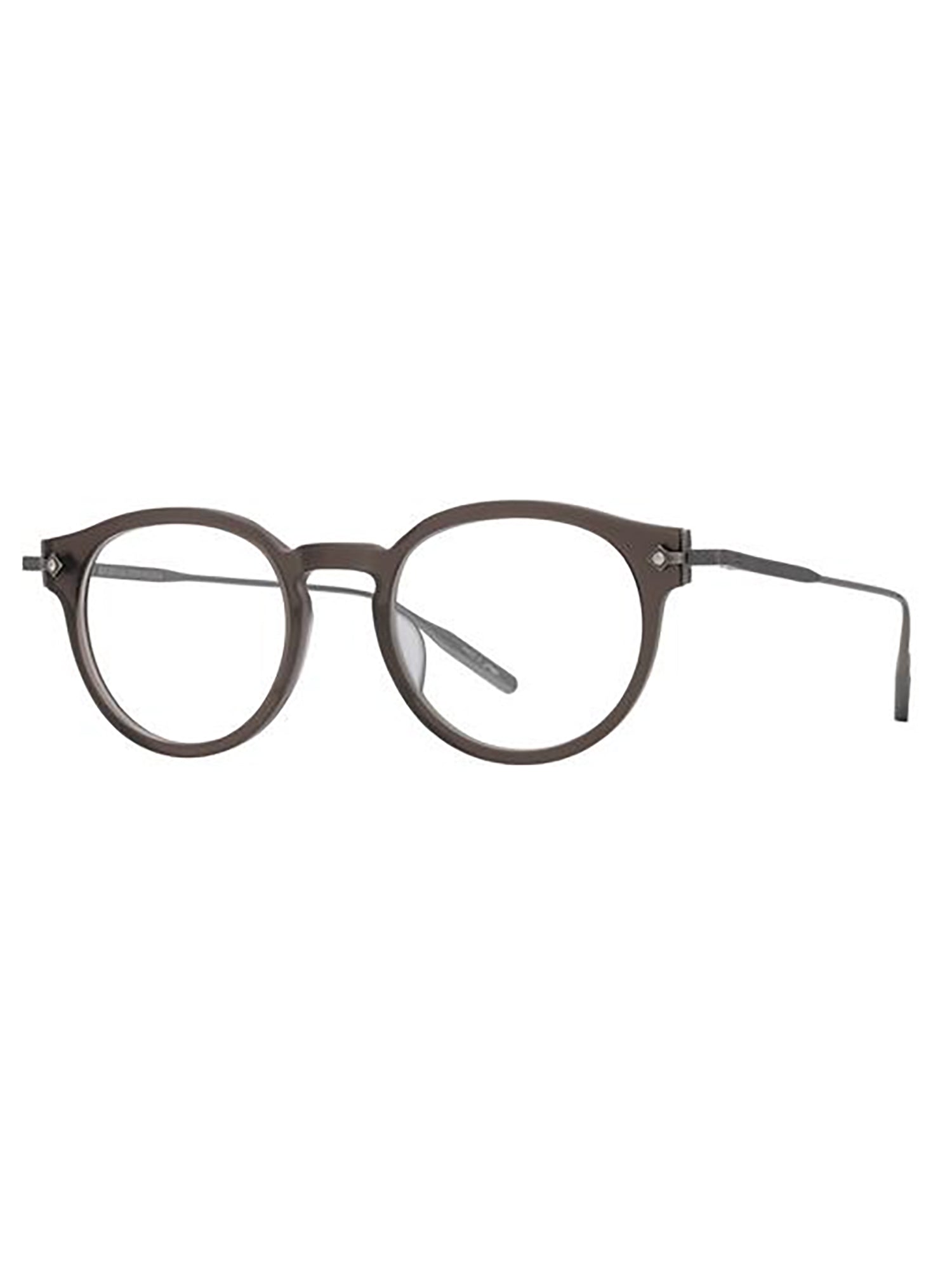 Oval Metallic Optical Frames With Minimalist Design
