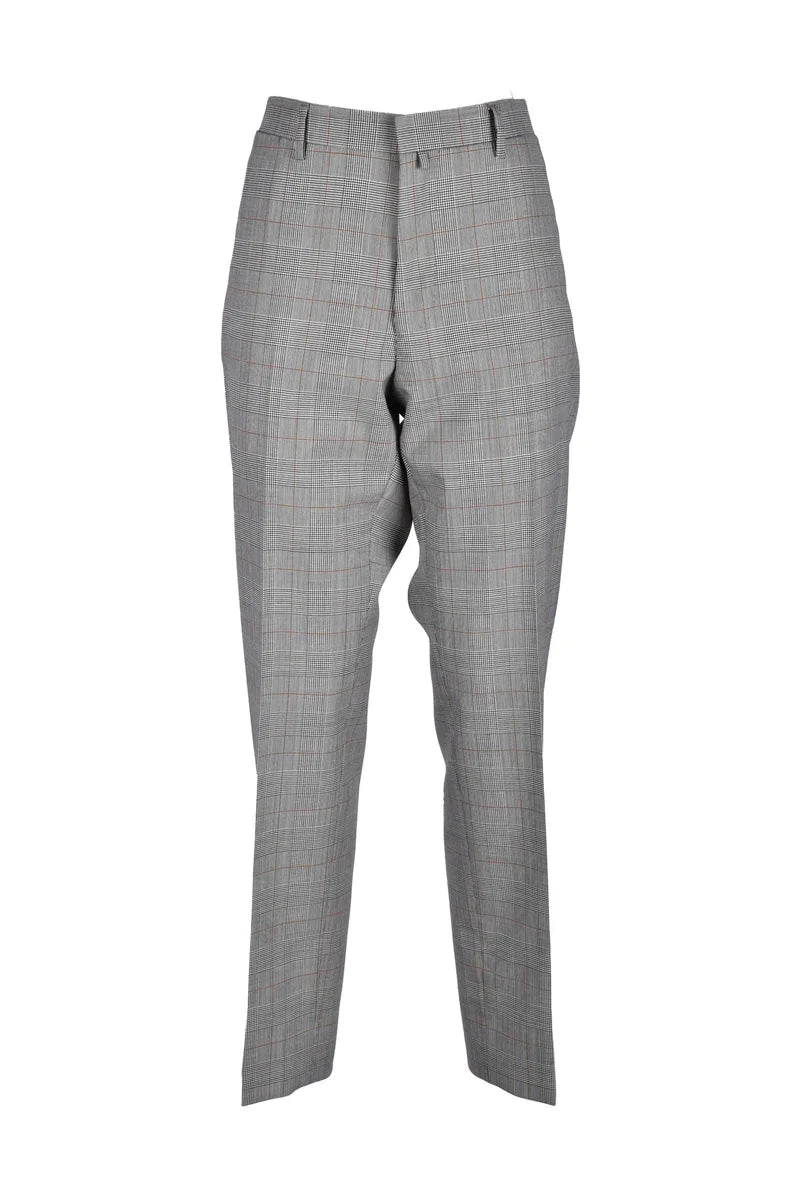 Virgin Wool Trousers - Grey