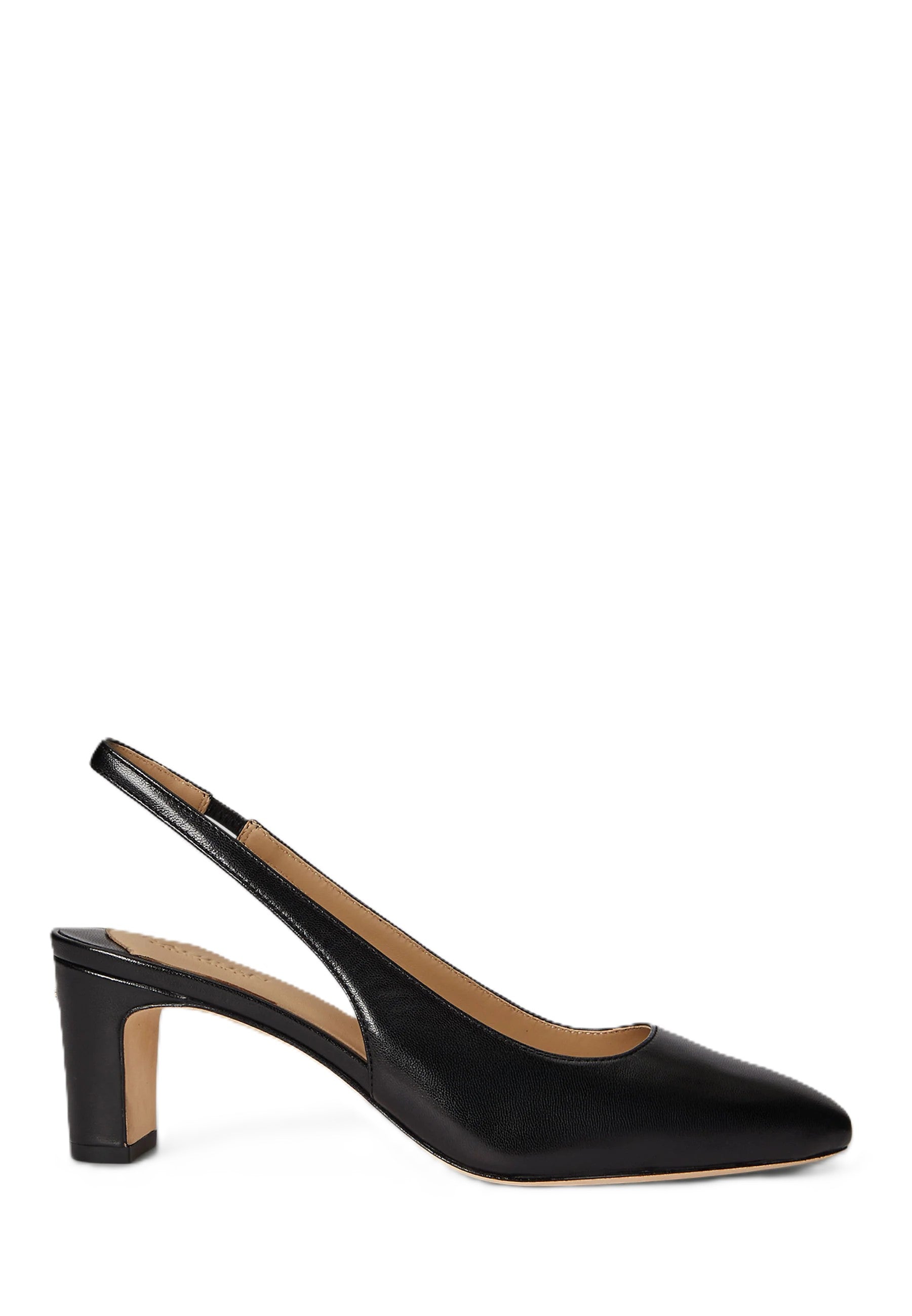 Black Klaire Suede Slingback Pumps