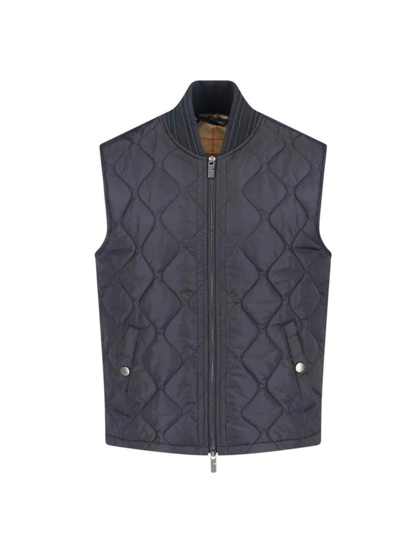 Structured Black Jacket With High Collar And Minimalist Design