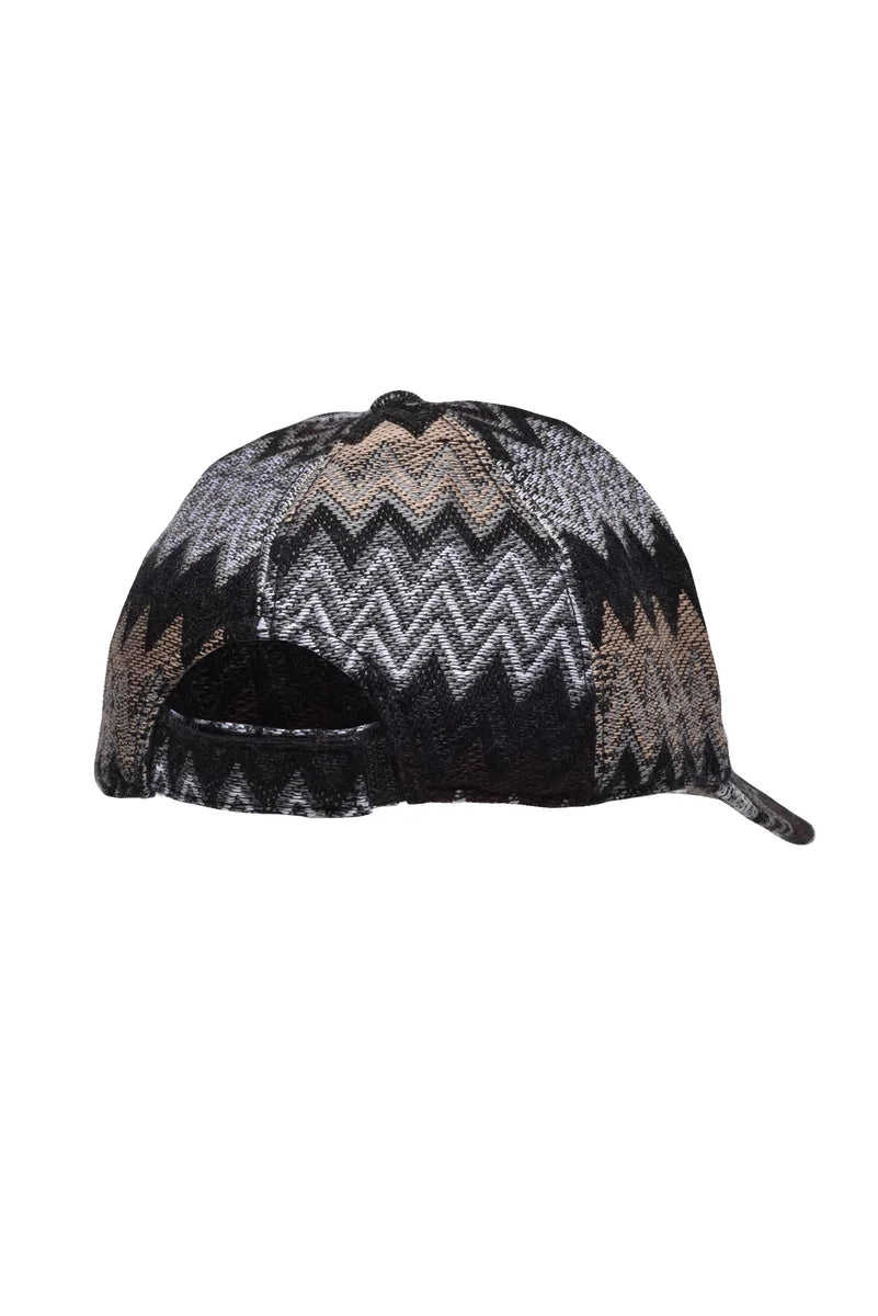 Wool/Acrylic Hat Black Men's