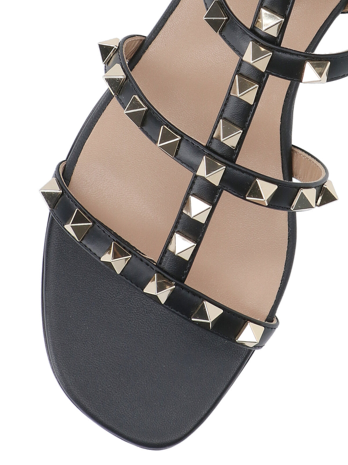 "Rockstud" Sandals – Black