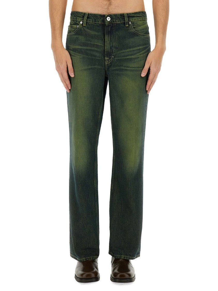 Straight Leg Jeans With 70S Cut