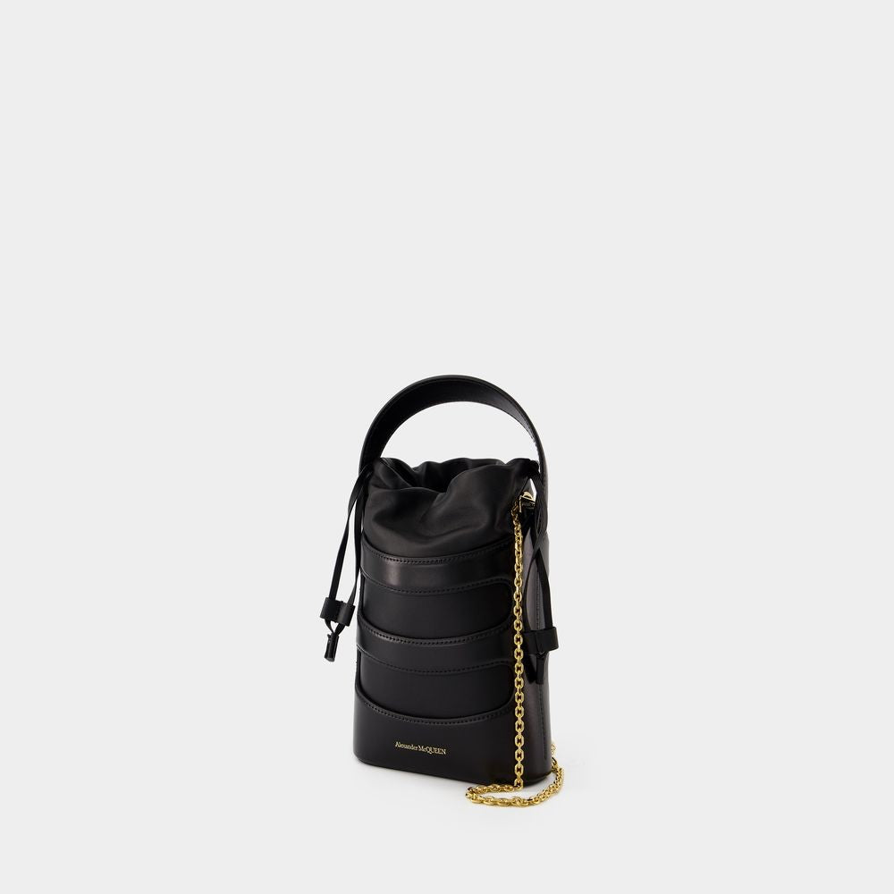 The Rise Mini Crossbody - Leather - Black