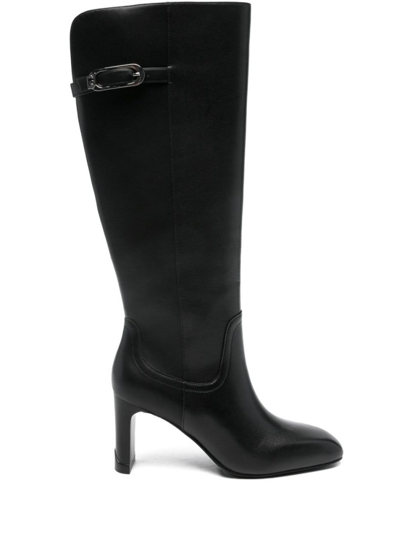 Knee-High Boots with Pointed Toe