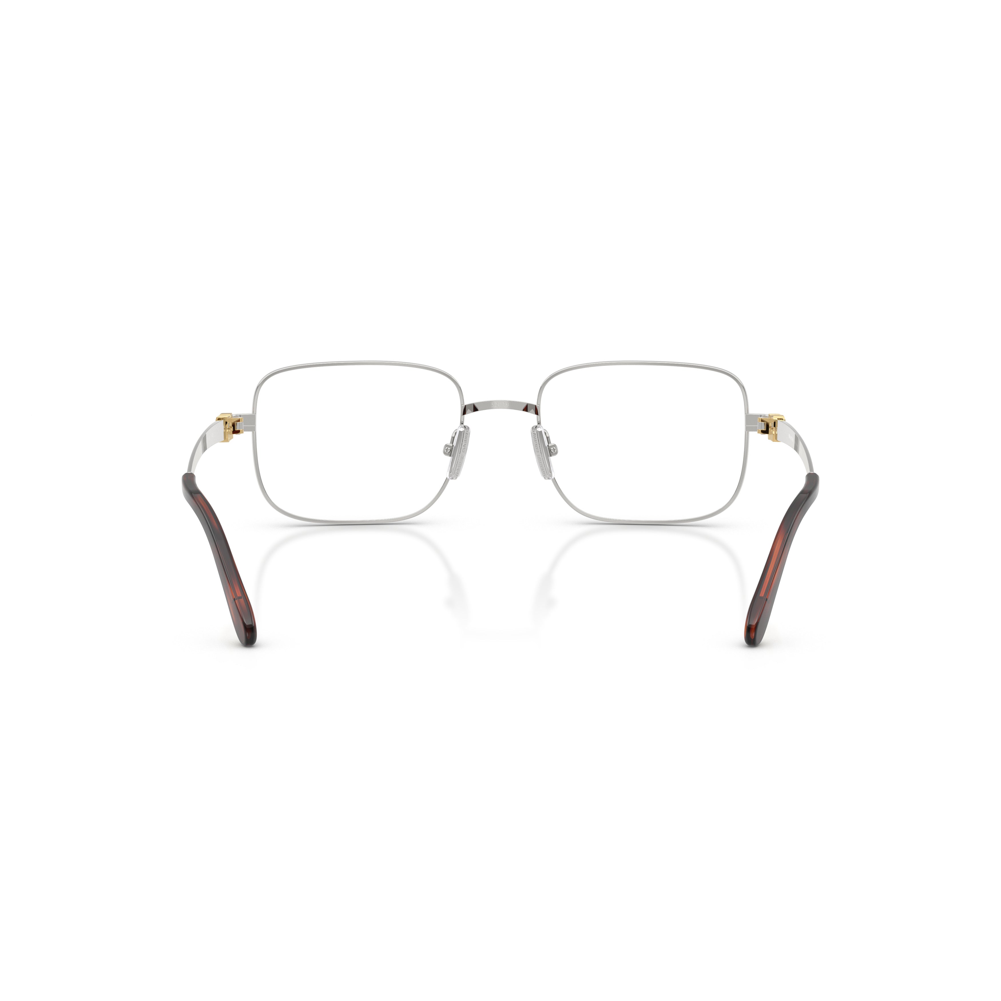 0mu 51zv Rectangular Metal Frame Eyeglasses