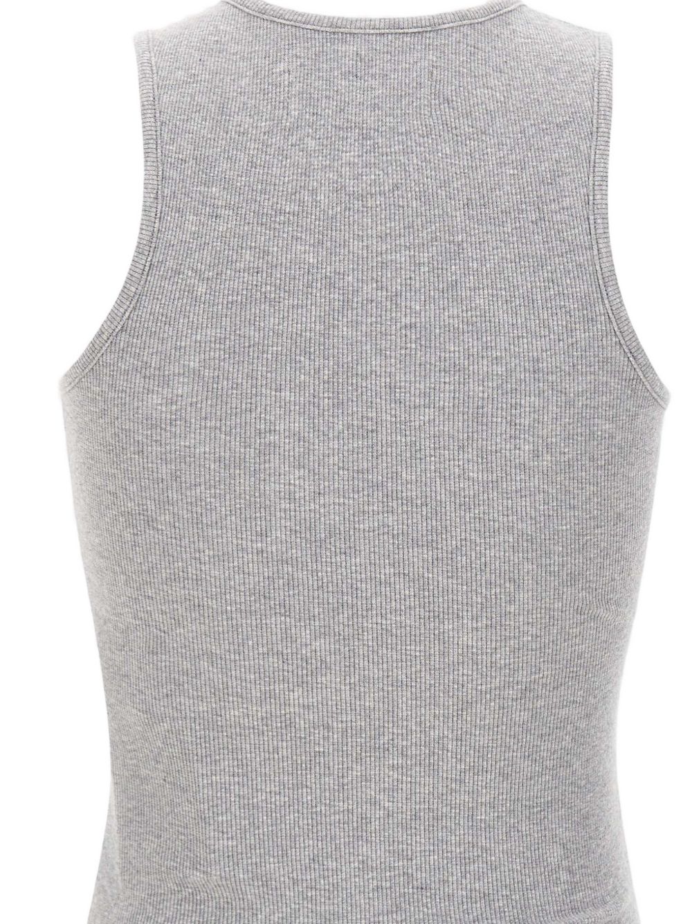 Grey Orb Logo Sleeveless Top