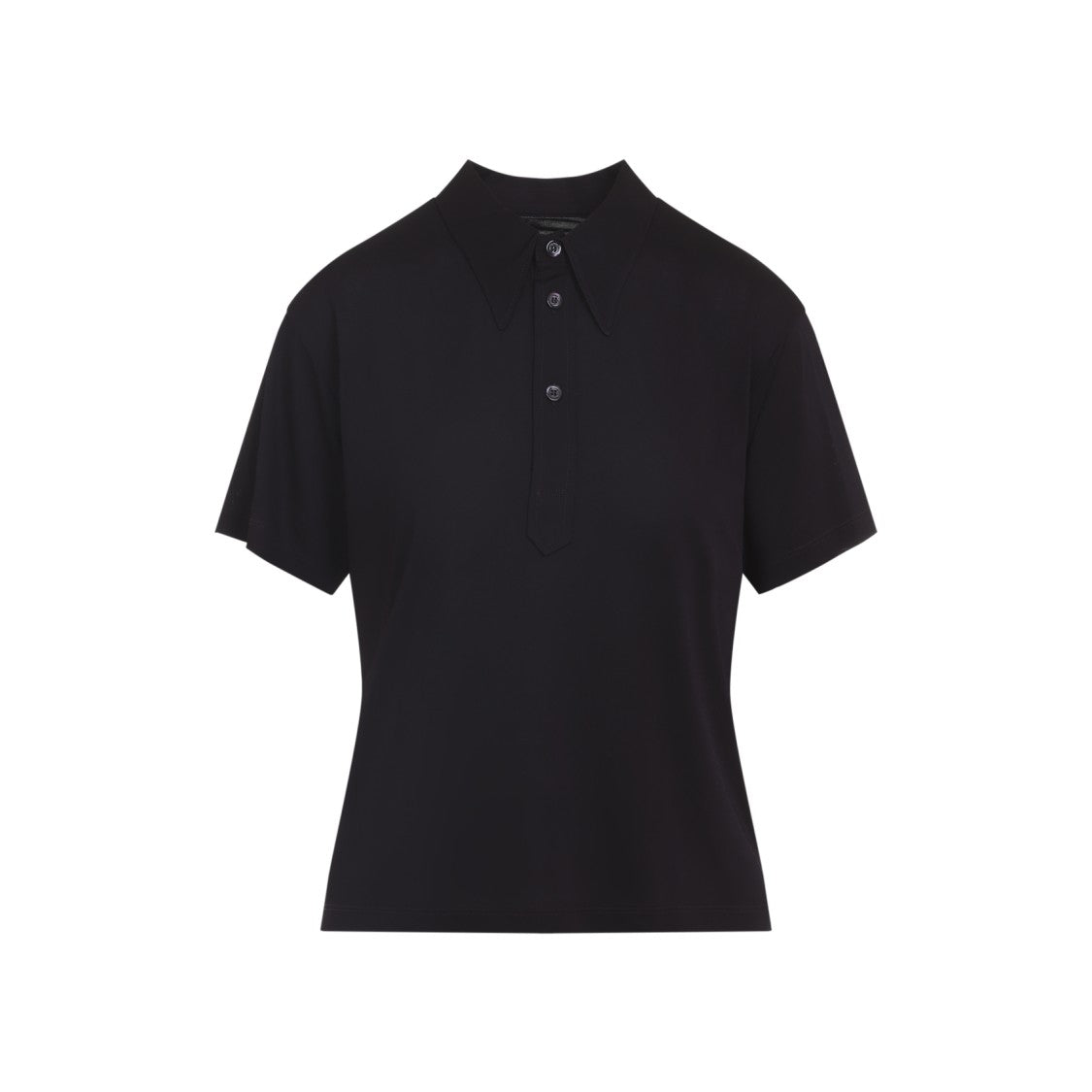 Short-Sleeved Polo with Classic Collar