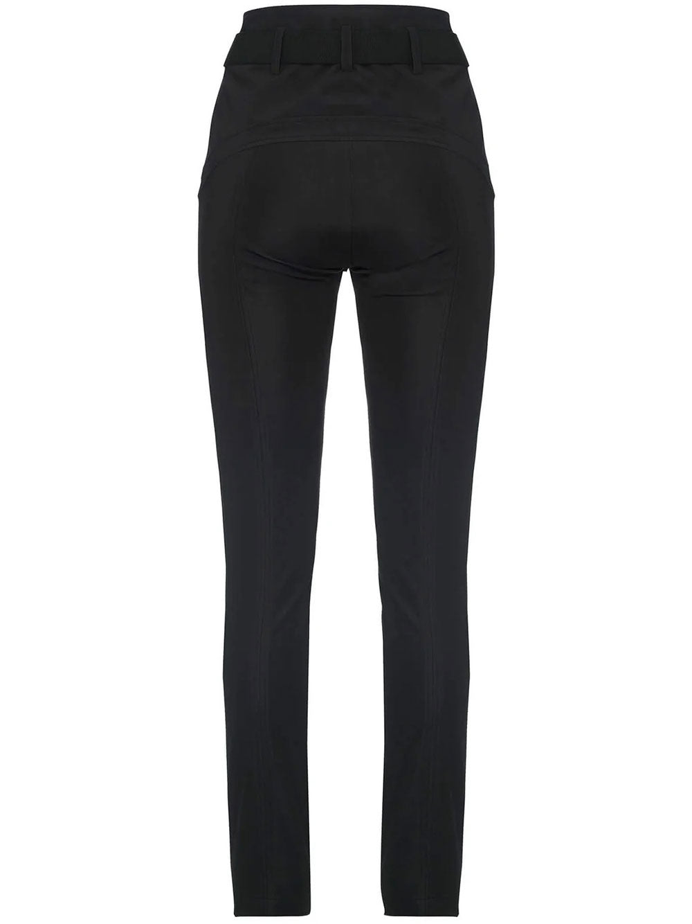 Bonni High-Waisted Slim-Fit Polyester Pants