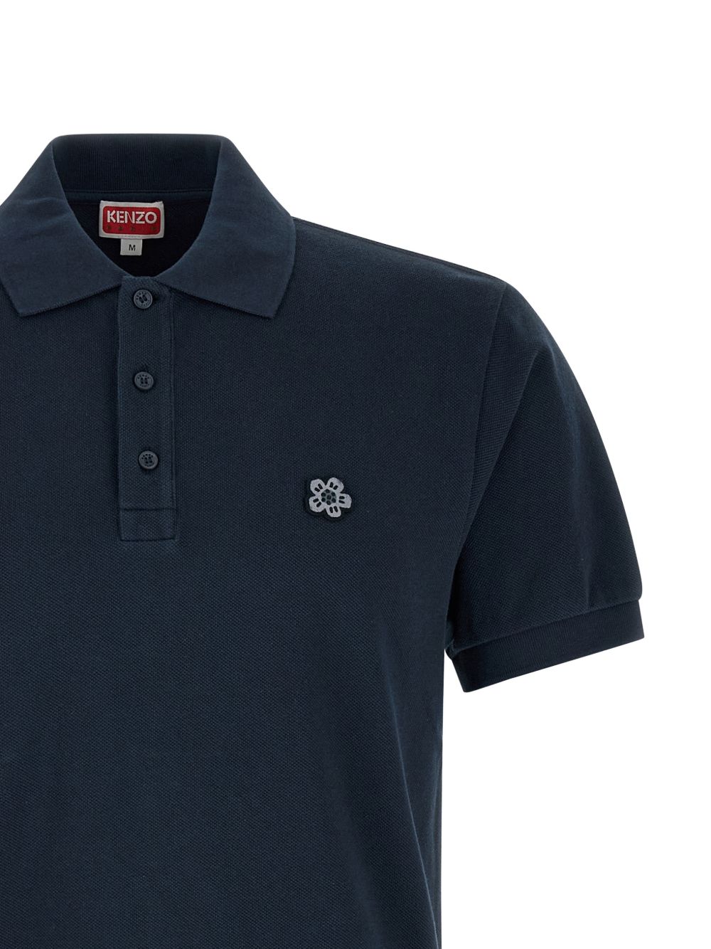 Koszula polo Deep Blue z jedwabiu i nylonu