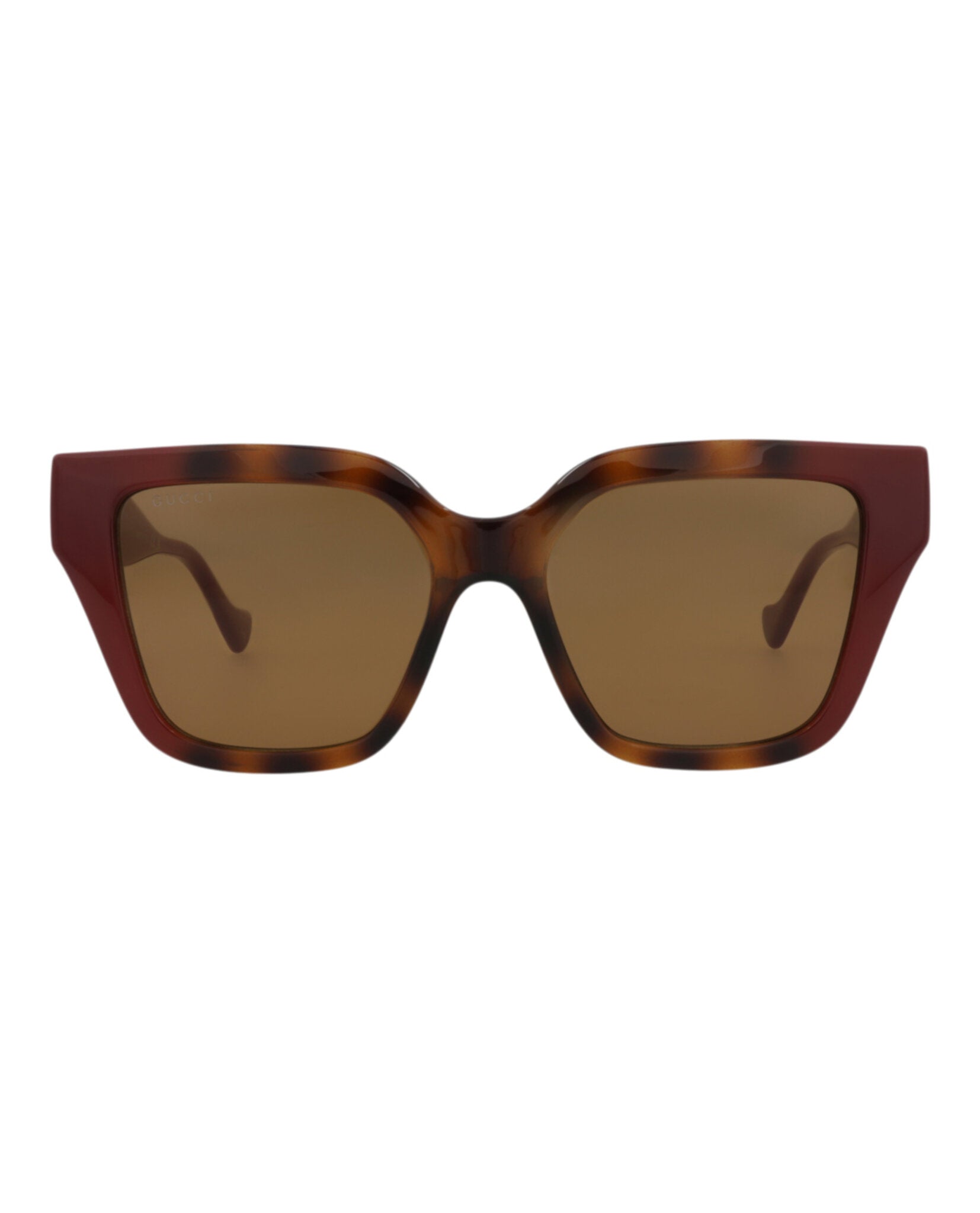 Square-Frame Injection Sunglasses