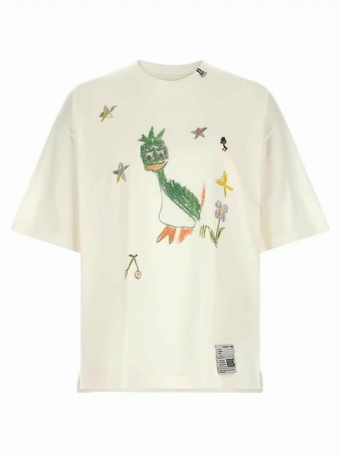 Playful Short-Sleeve T-Shirt with Artistic Design