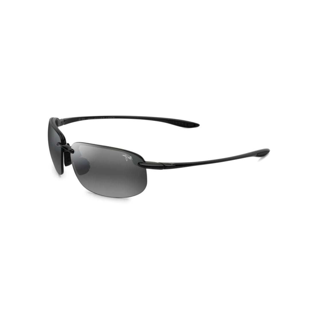 Hookipa Xlarge Rimless Rectangular Sunglasses with Dark Tinted Lenses