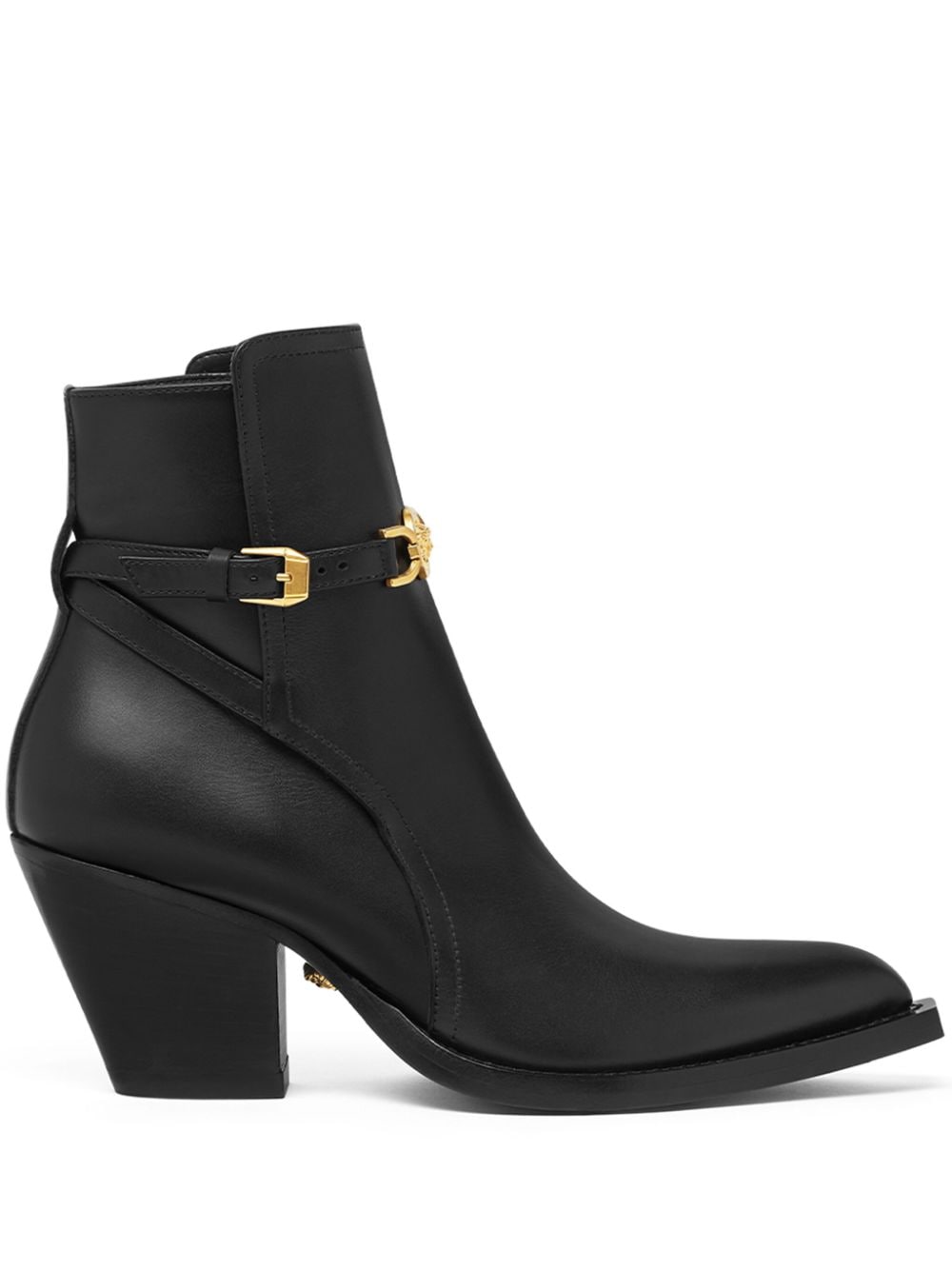 Calf Leather Ankle Boots