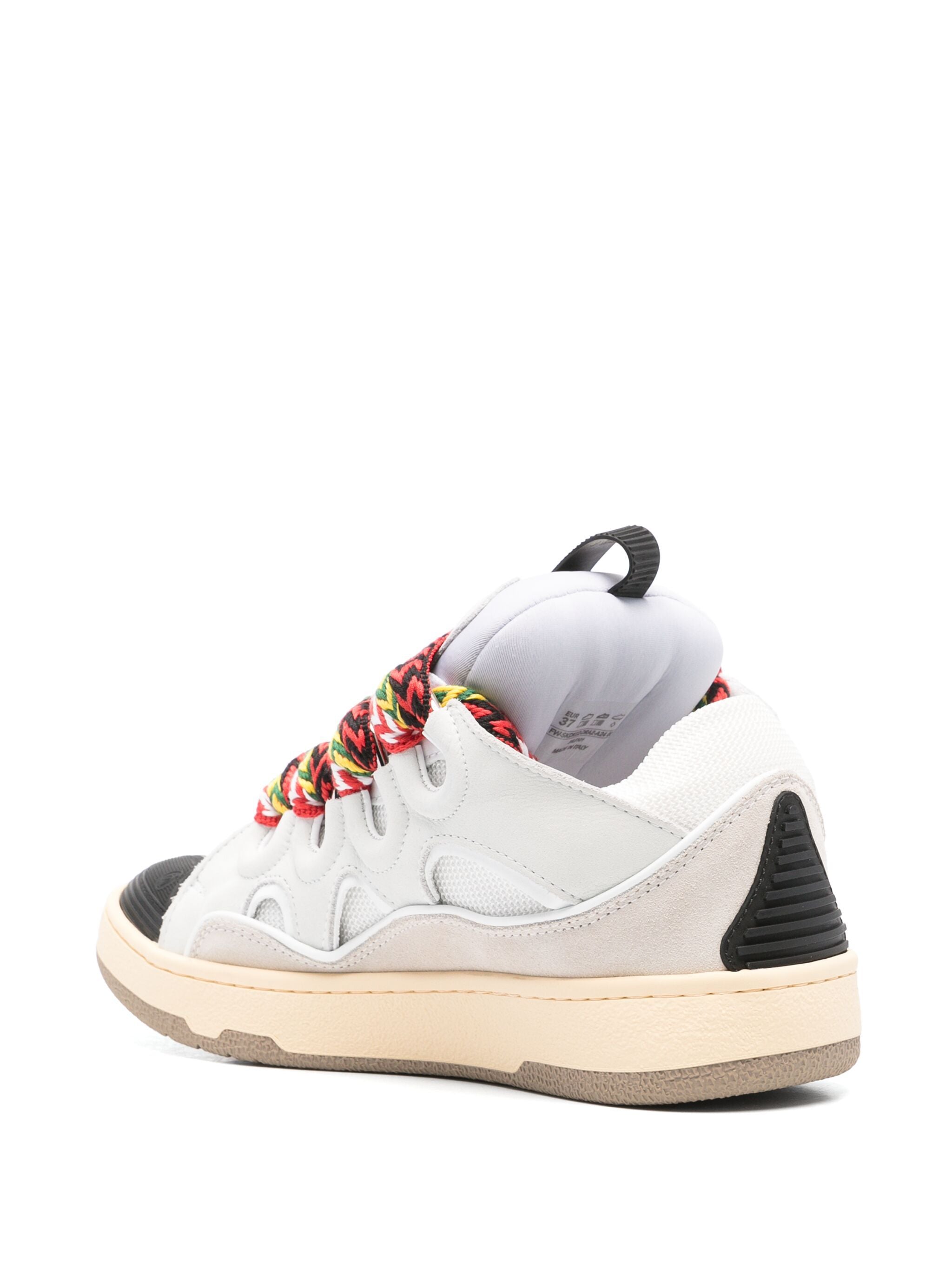 Black Curb Sneakers 90s-Inspired Suede Sneakers