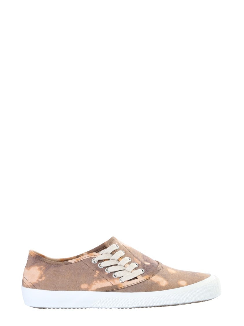 Asymmetrical Tie-Dye Sneakers