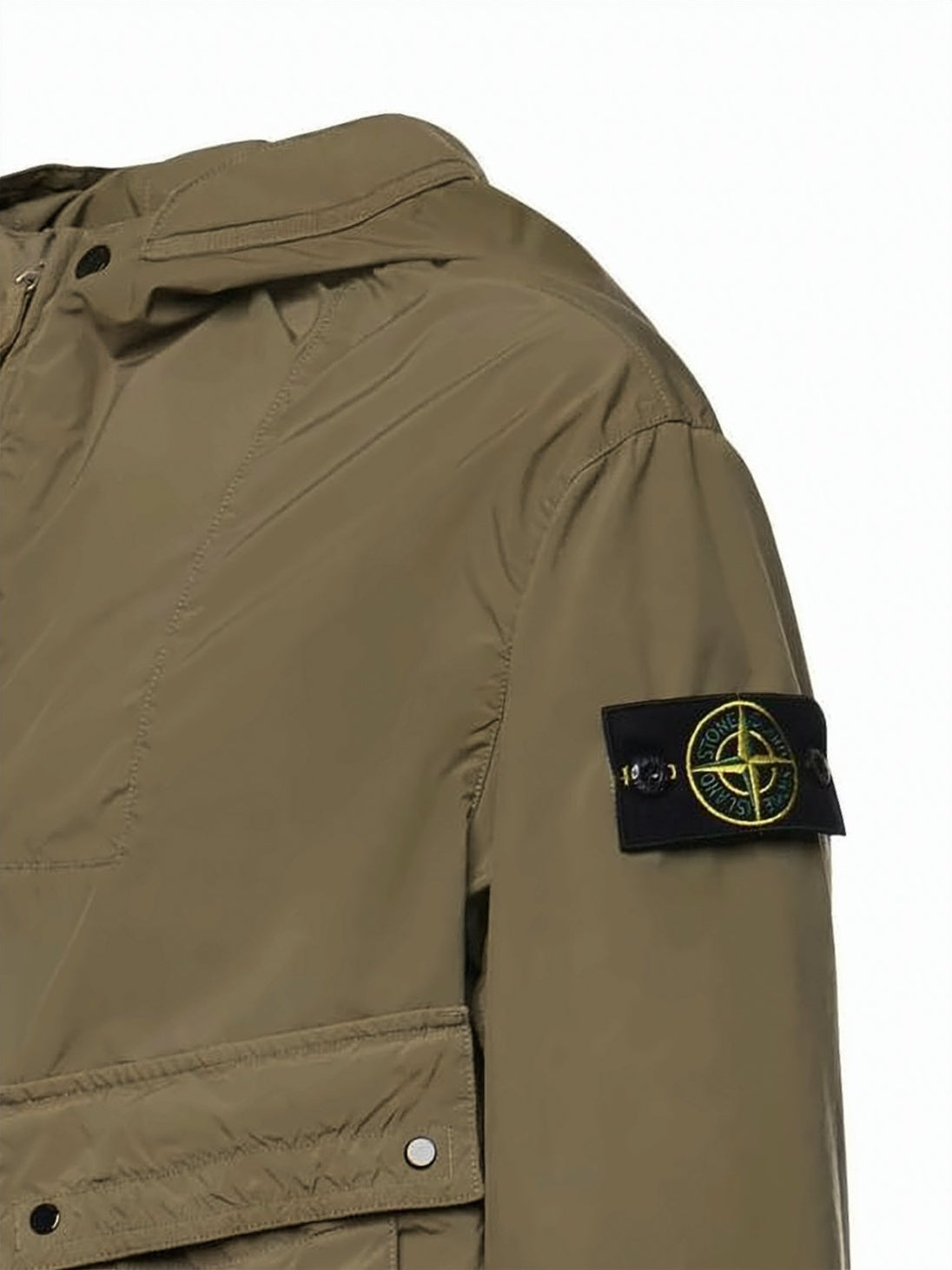 Cropped Brown Lightweight Jacket