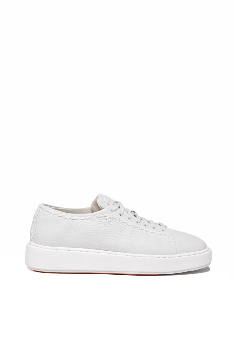 Hammered Sneakers - White
